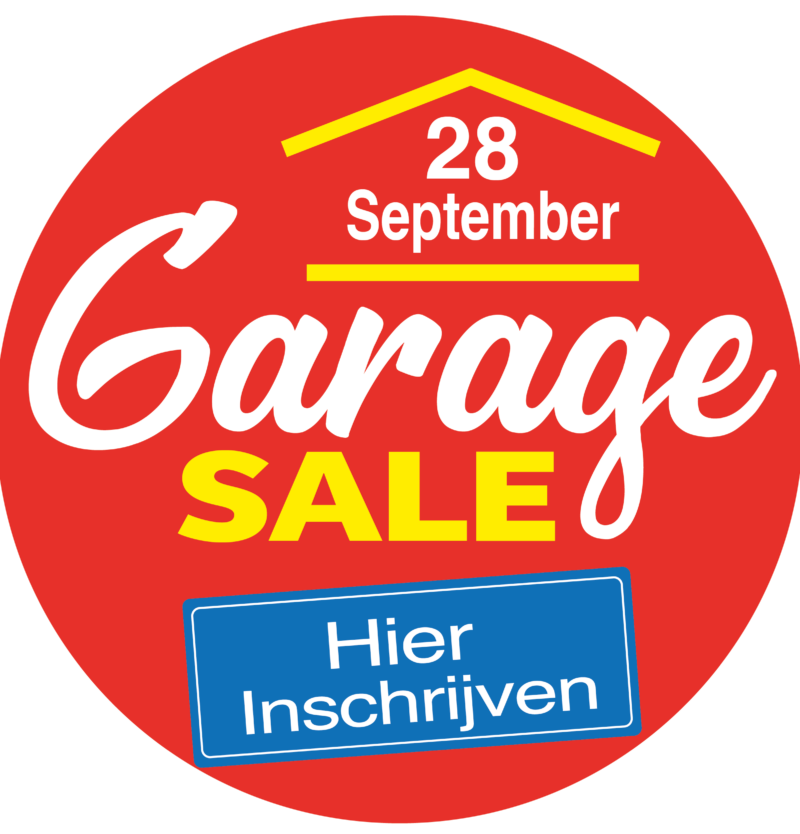 Inschrijfformulier Garage Sale Mechelen 2024